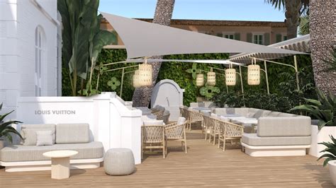 louis vuitton beach club saint tropez|Louis Vuitton restaurant.